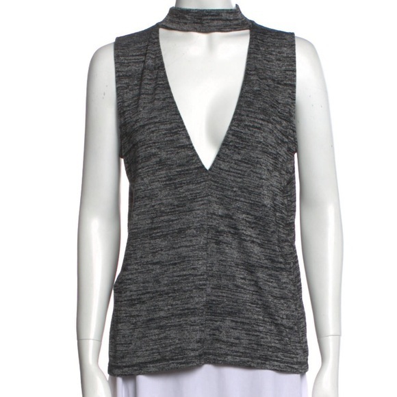Rag and Bone gray open back or front top - Picture 1 of 3